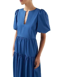 Mira Tiered Midi Dress