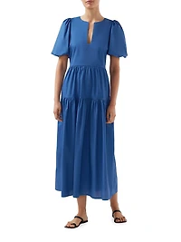 Mira Tiered Midi Dress