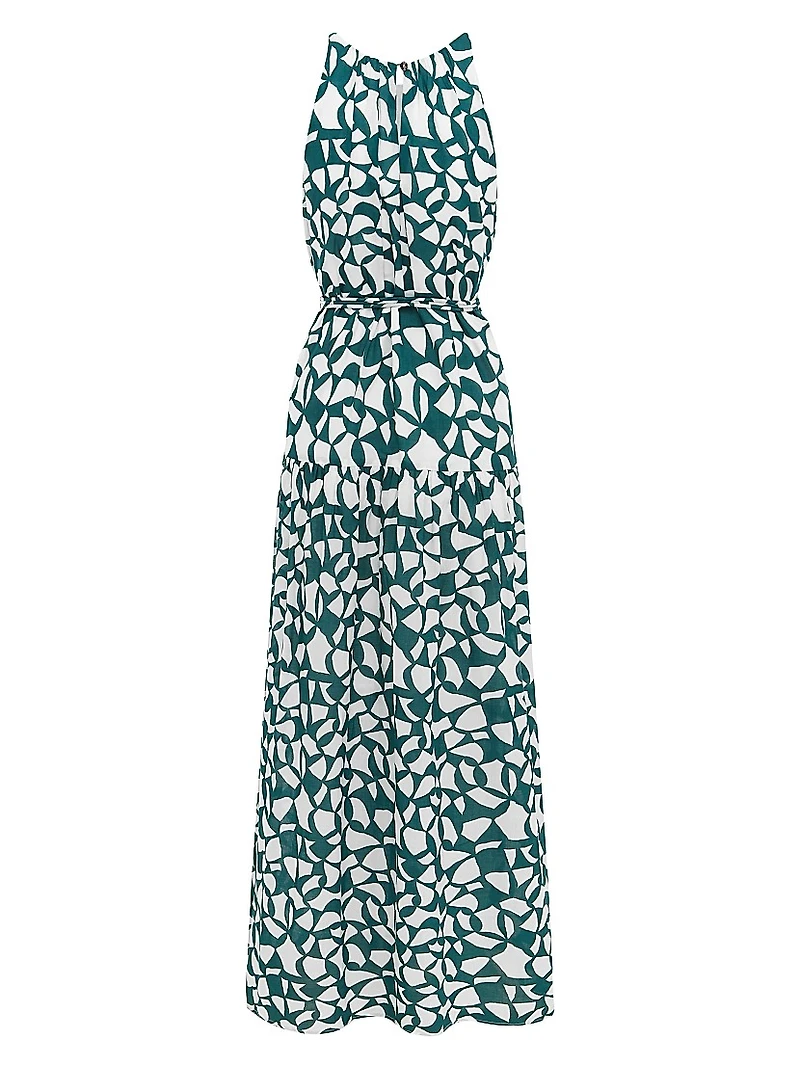 Giovanna Geometric Maxi Dress