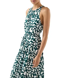 Giovanna Geometric Maxi Dress
