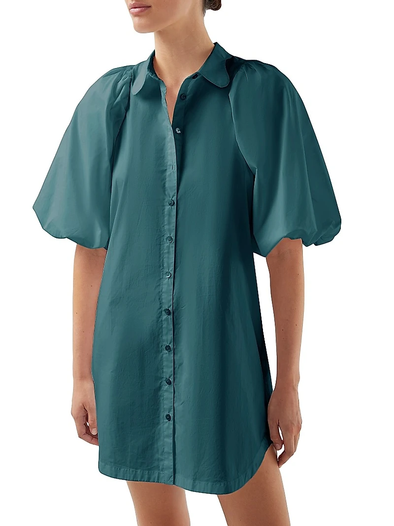 Maude Puff-Sleeve Minidress