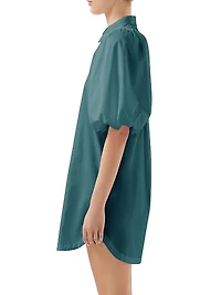 Maude Puff-Sleeve Minidress
