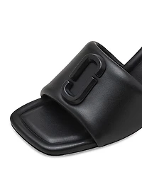 The Leather J Marc Heeled Sandal