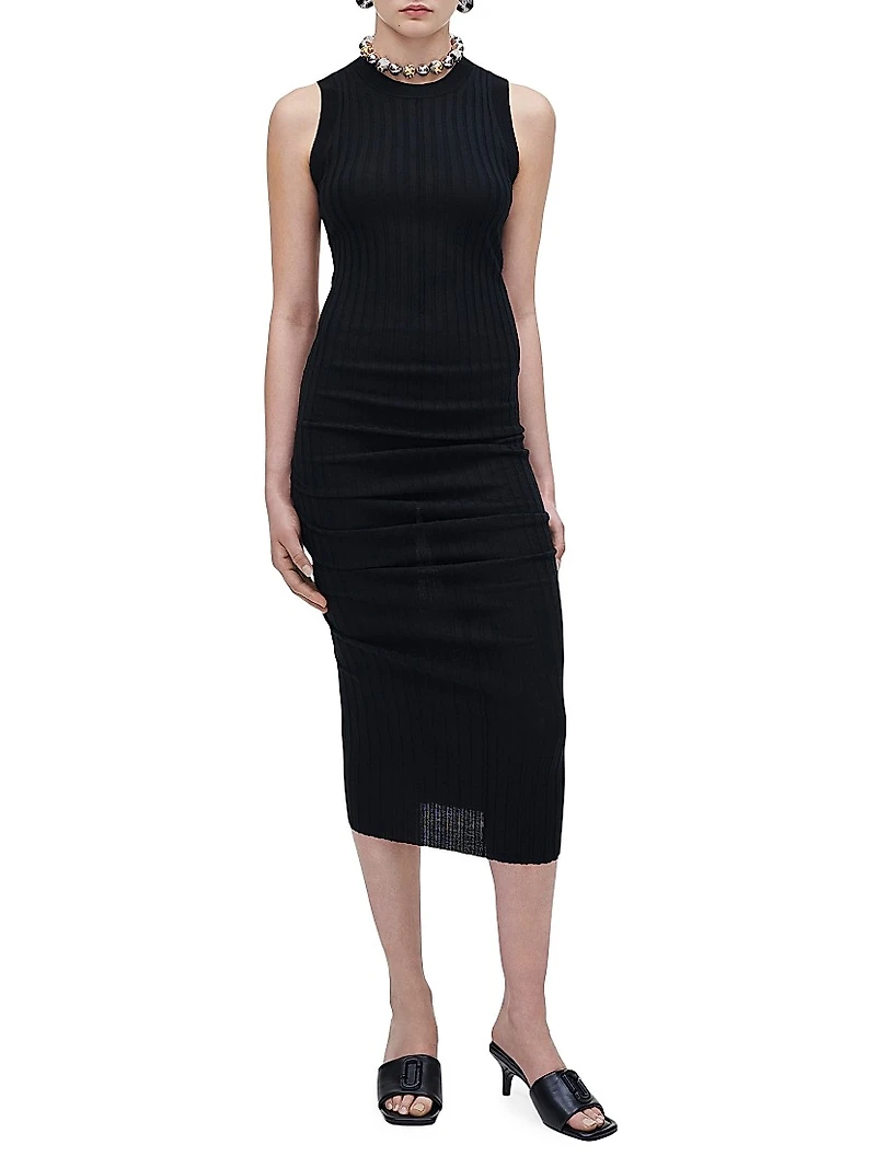 The Leather J Marc Heeled Sandal