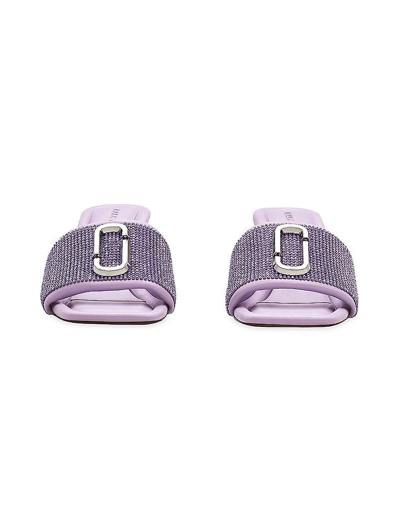 65MM The Rhinestone J Marc Heeled Sandal