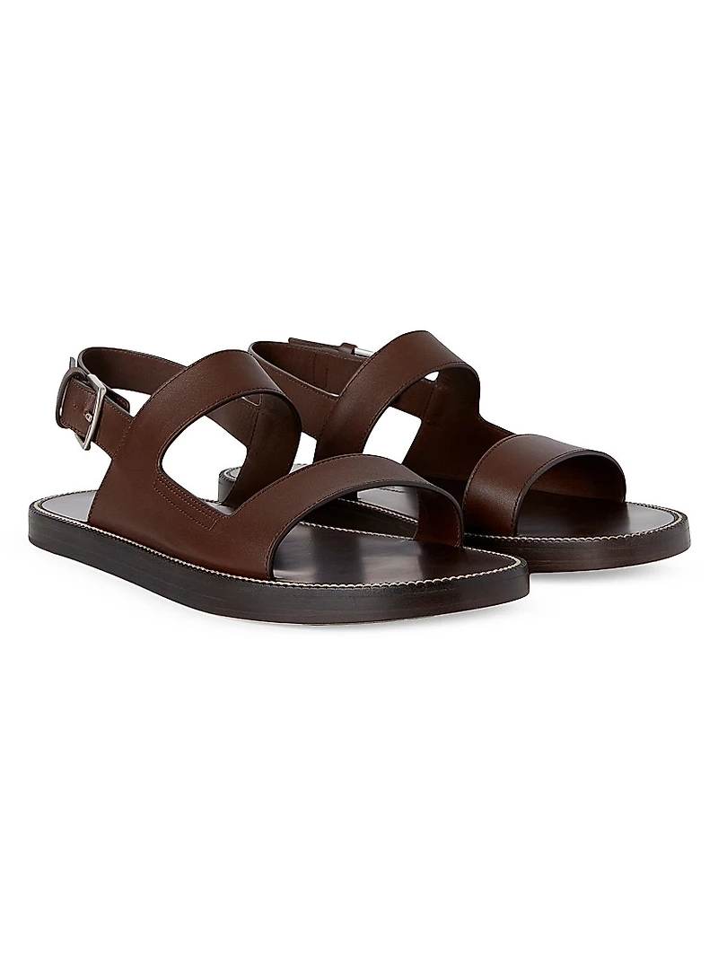 Nama Walk Silky Leather Sandals