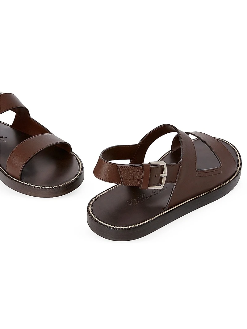 Nama Walk Silky Leather Sandals