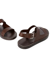 Nama Walk Silky Leather Sandals