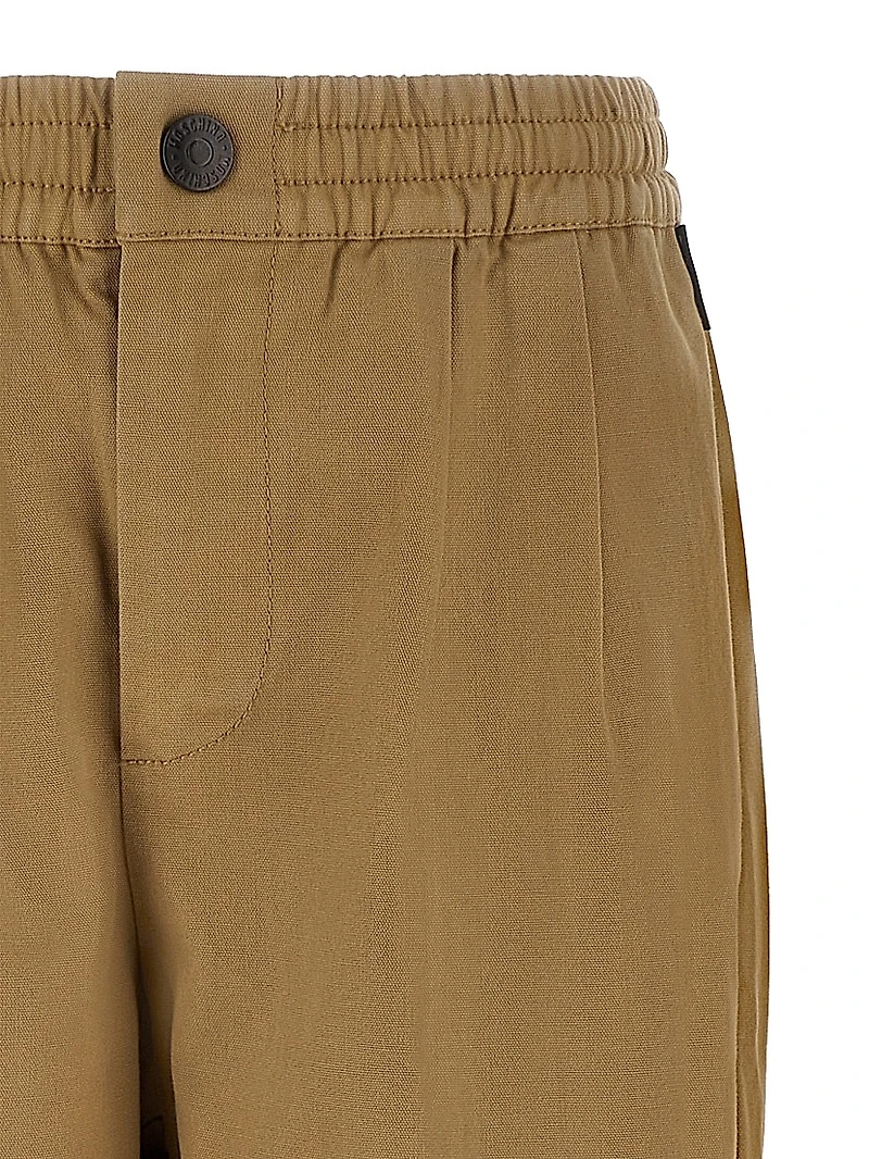 Little Boy's & Logo Straight-Leg Pants