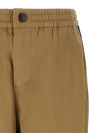 Little Boy's & Logo Straight-Leg Pants