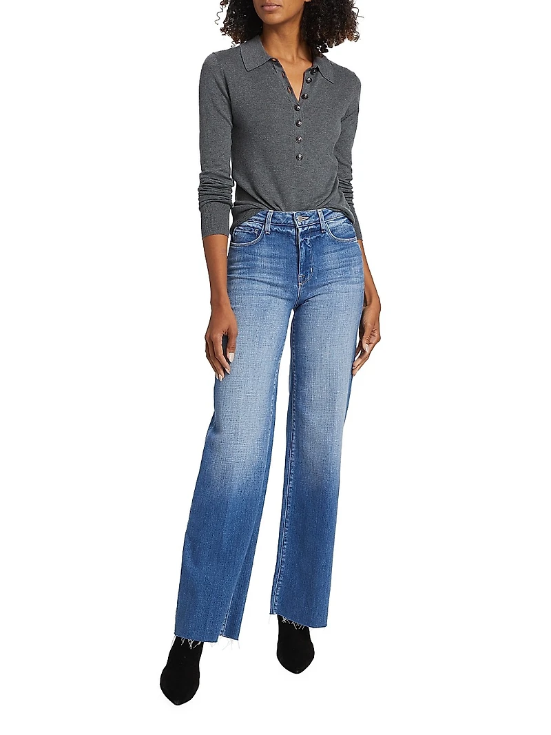 Scottie High-Rise Wide-Leg Jeans