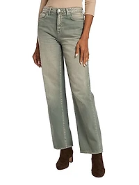Jones Ultra High-Rise Stovepipe Jeans
