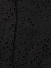 Leora Cotton Eyelet Shift Dress