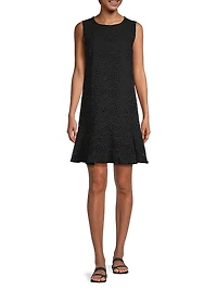 Leora Cotton Eyelet Shift Dress