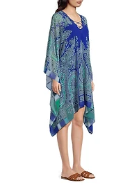 Stephanie Printed Chiffon Caftan