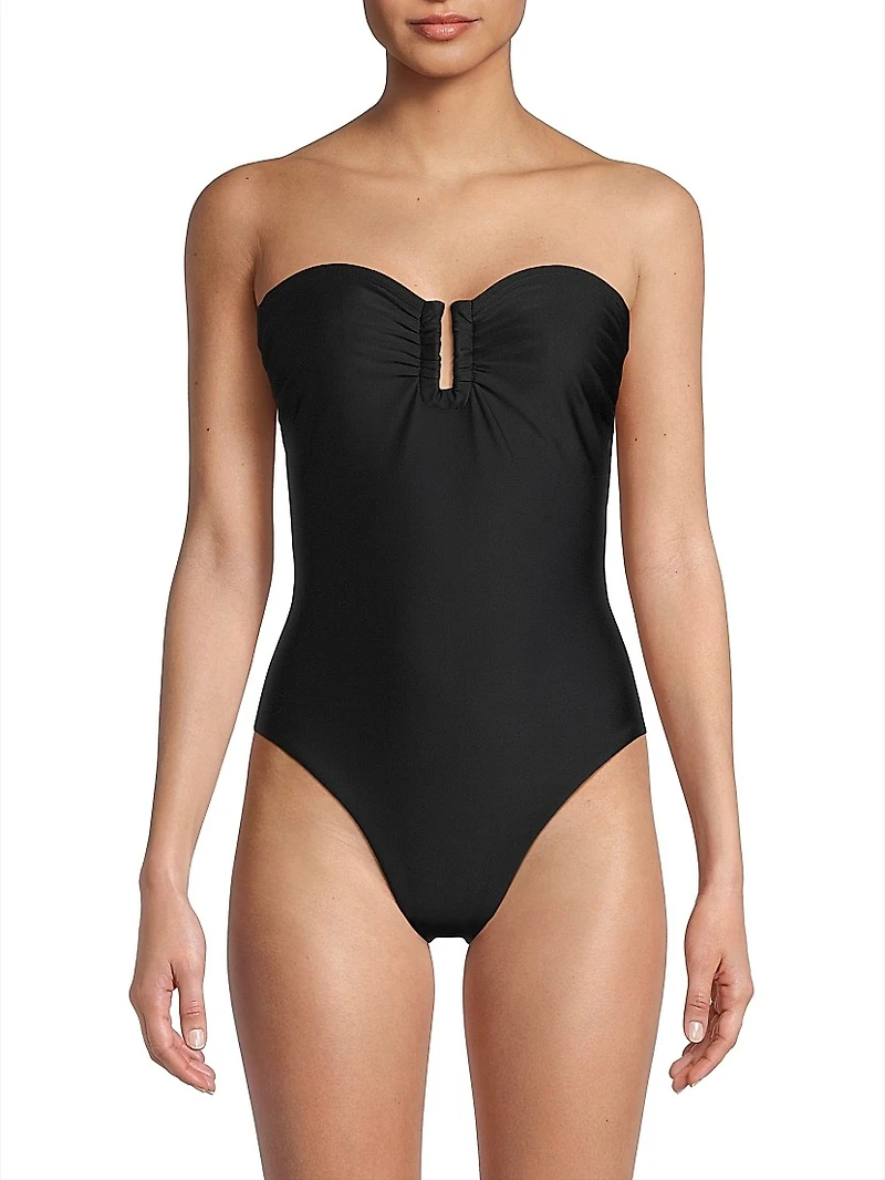 Becca Strapless One-Piece Swimsuit