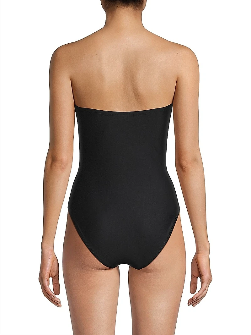Becca Strapless One-Piece Swimsuit