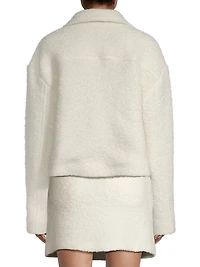 Cora Wool-Blend Boxy Jacket