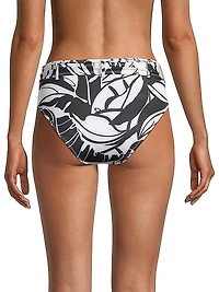 Charley Palm Belted Bikini Bottom