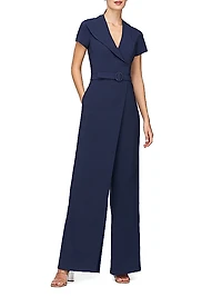 Ezra Belted Walk-Thru Jumpsuit