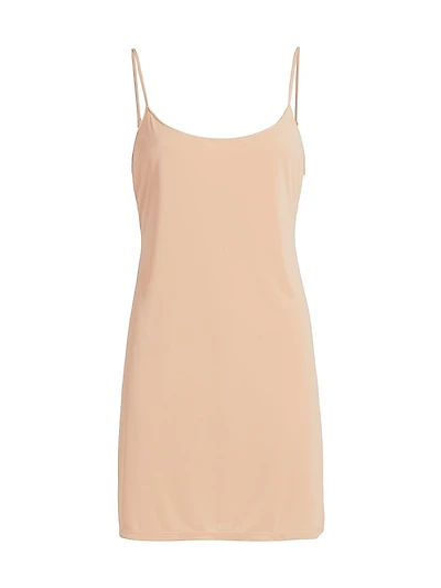 Body Doubles Scoopneck Jersey Minidress