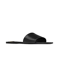 Carlyle Slides Glazed Leather