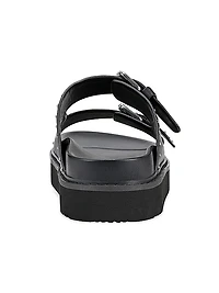Mlagusta Buckled Leather Slides