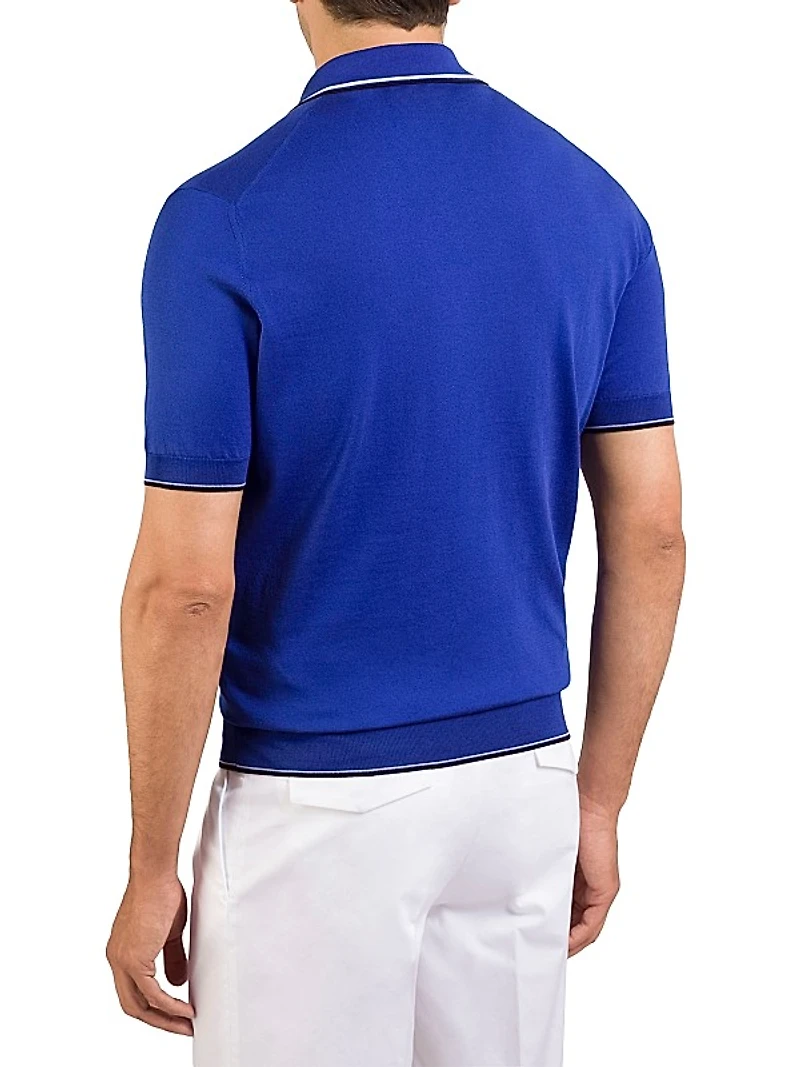 Zip Polo Shirt