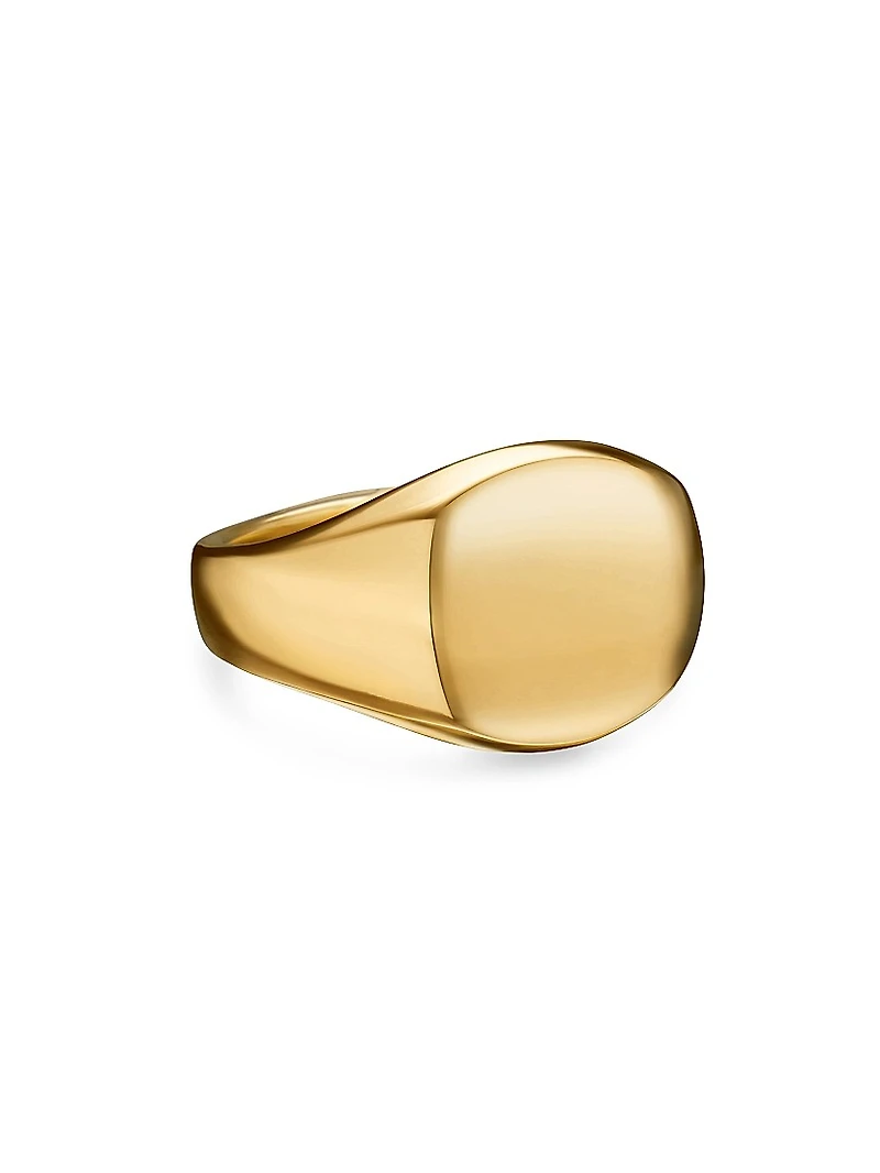 Streamline Pinky Ring 18K Yellow Gold