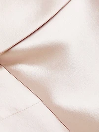 Grace Off-the-Shoulder Silk Minidress