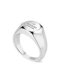 Sterling Silver Trademark Thin Ring