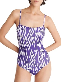Cloud Ikat One-Piece Swimsuit
