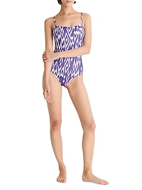 Cloud Ikat One-Piece Swimsuit