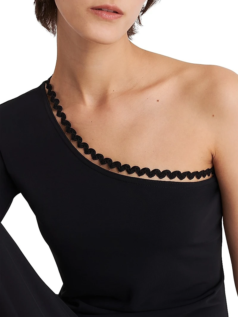 Play One-Shoulder Maxi Dress