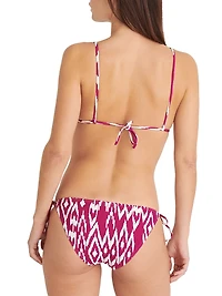 Sun Ikat Triangle Bikini Top