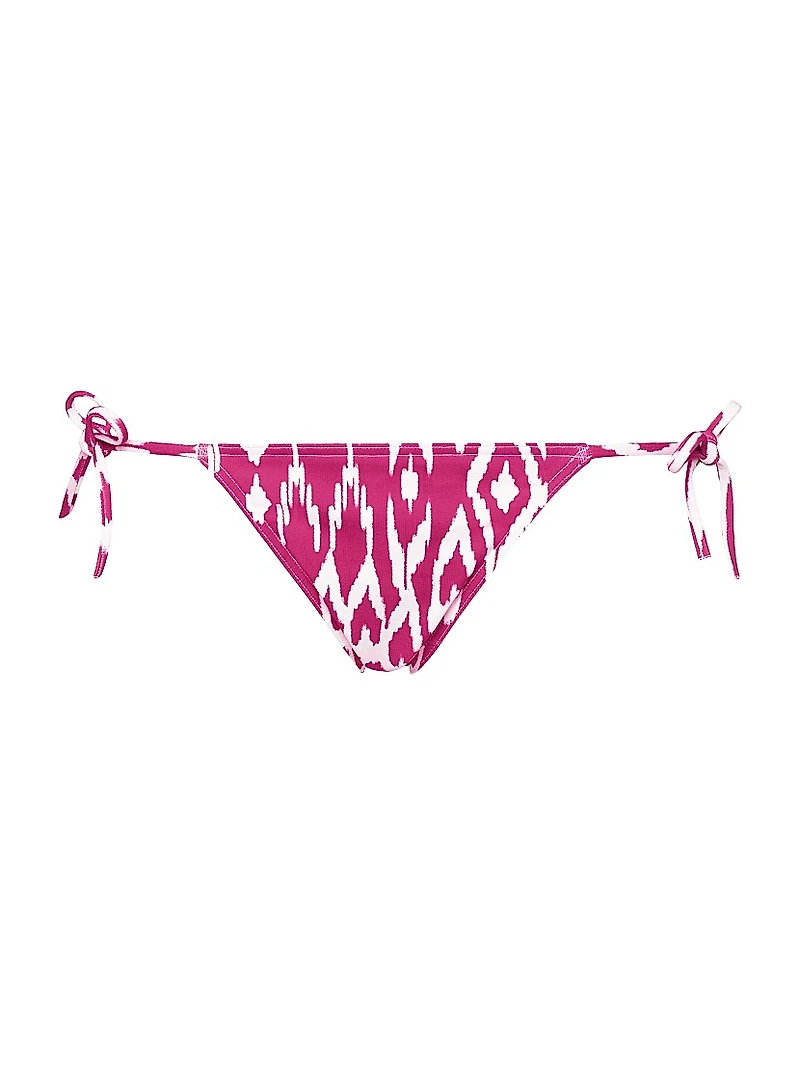 Rain Printed String Bikini Briefs