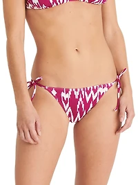 Rain Printed String Bikini Briefs