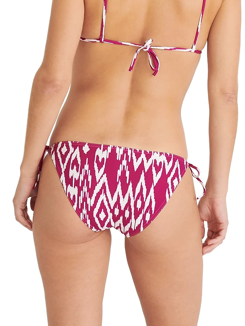 Rain Printed String Bikini Briefs