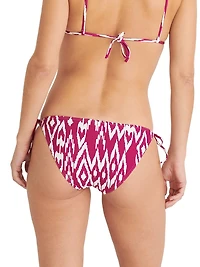 Rain Printed String Bikini Briefs