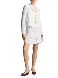 Sequined Tweed Jacket