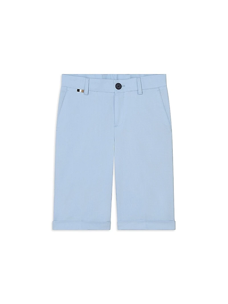 Little Boy's & Boy's Suit Flat Front Trousers