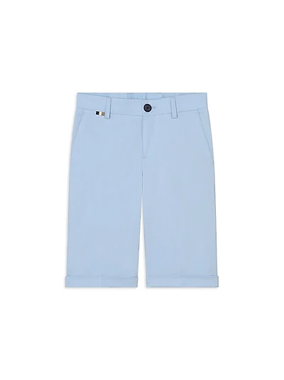 Little Boy's & Boy's Suit Flat Front Trousers