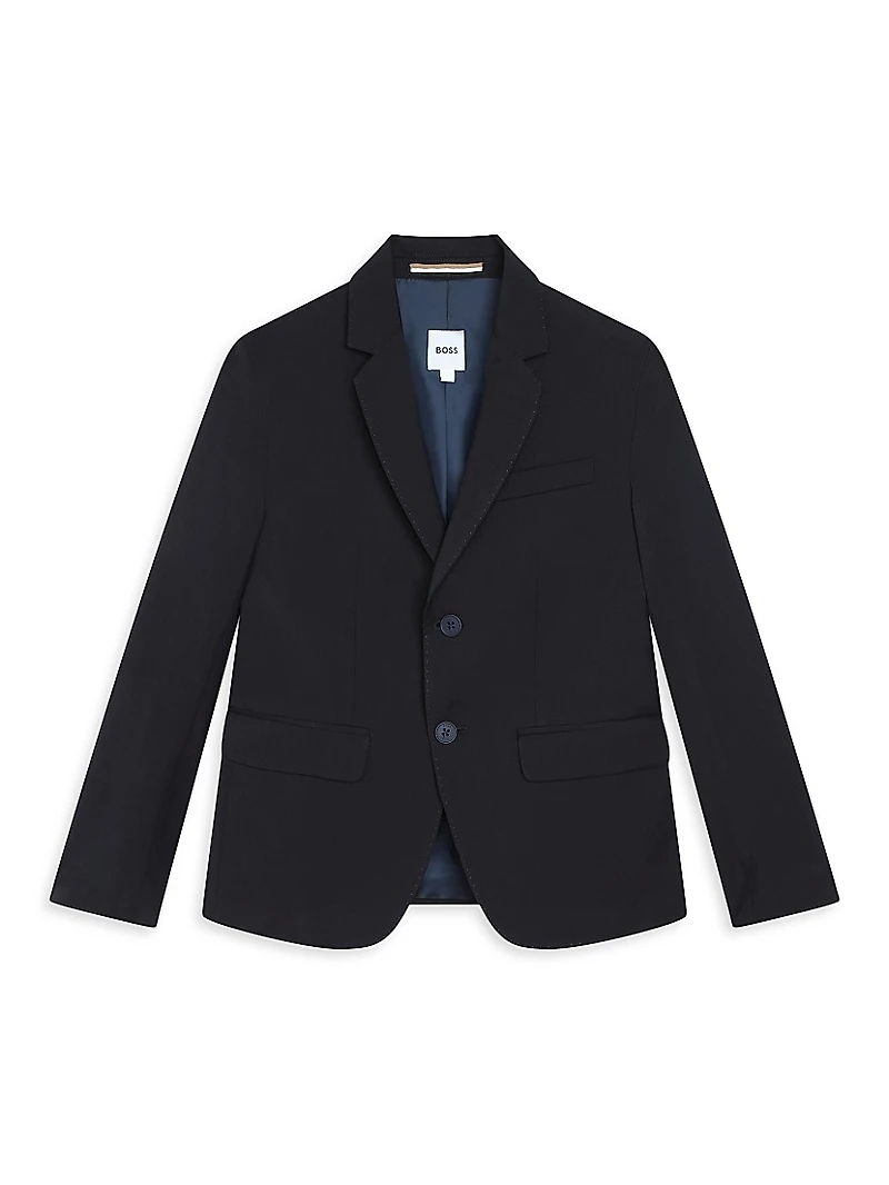 Little Boy's & Single-Breasted Suit Jacket