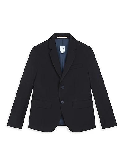Little Boy's & Single-Breasted Suit Jacket