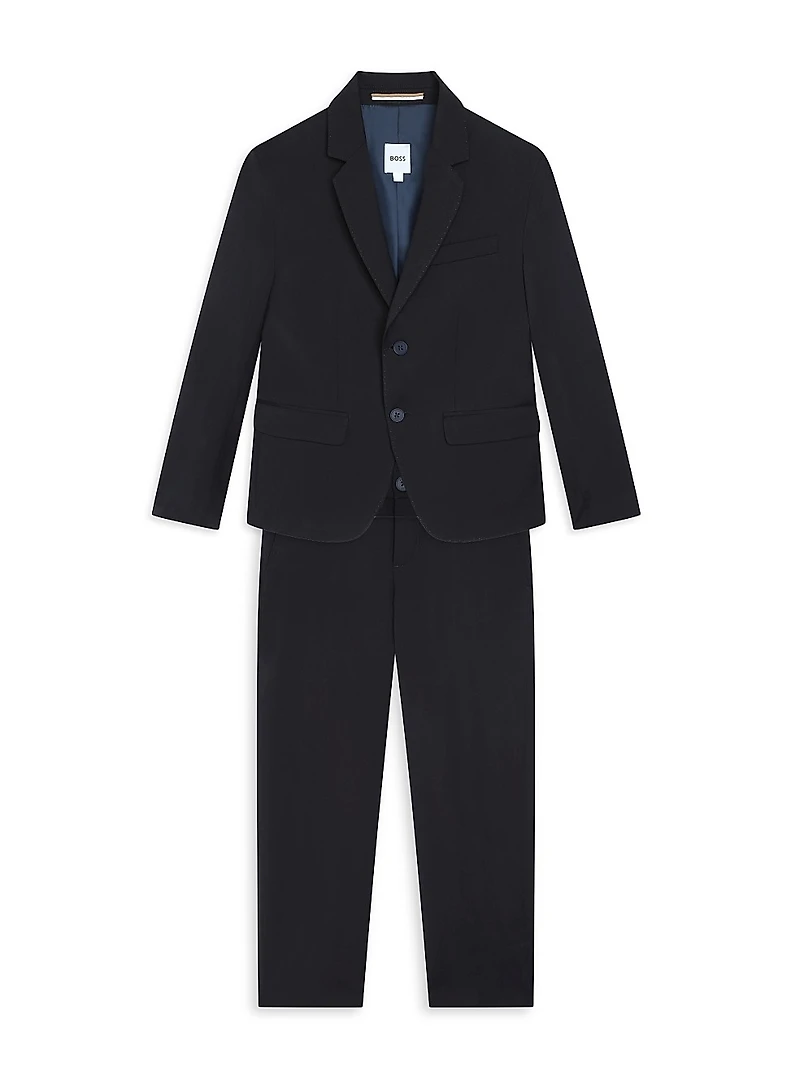 Little Boy's & Single-Breasted Suit Jacket