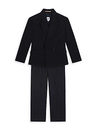 Little Boy's & Boy's Slim Suit Pants