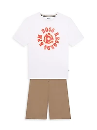 Little Boy's & Flat-Front Shorts