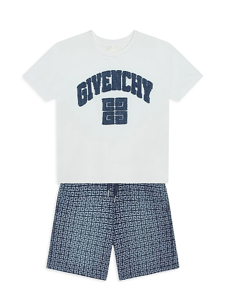 Little Kid's & Kid's Logo Cotton T-Shirt