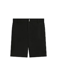 Little Boy's & Boy's Logo Bermuda Shorts