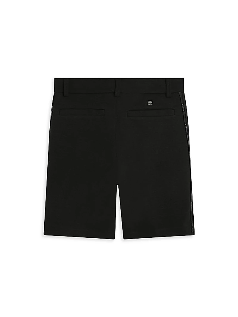 Little Boy's & Boy's Logo Bermuda Shorts